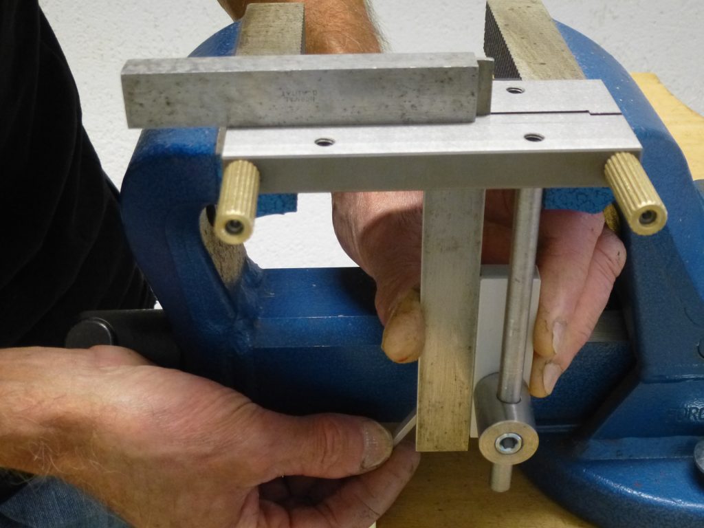 Einstellen der Rechtwinkligkeit